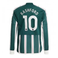 Manchester United Marcus Rashford #10 Gostujuci Dres 2023-24 Dugi Rukav